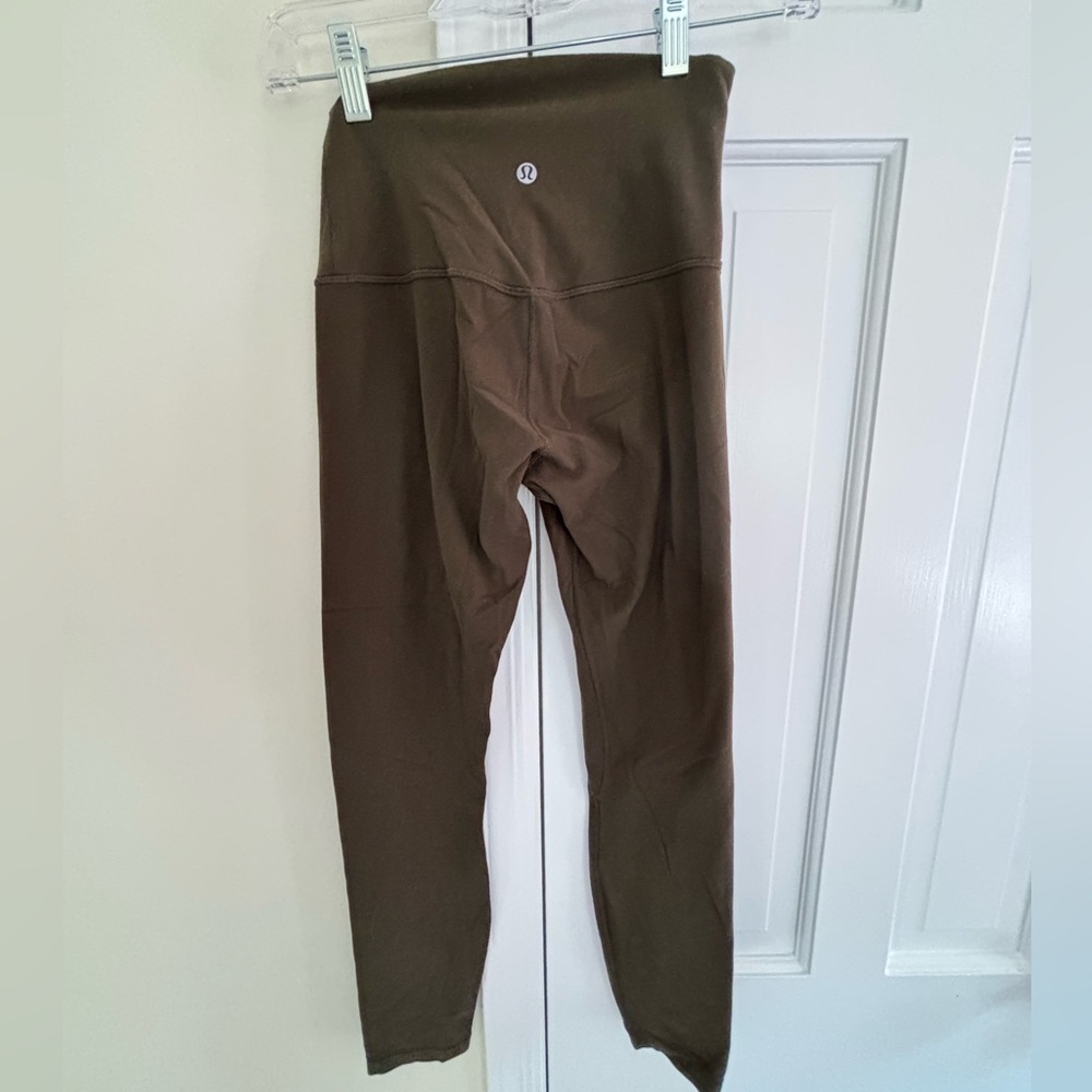 Lululemon Women's dark olive green Leggings